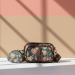 Floral Green with Pouch