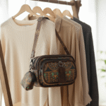 Ethnic Print with Pouch