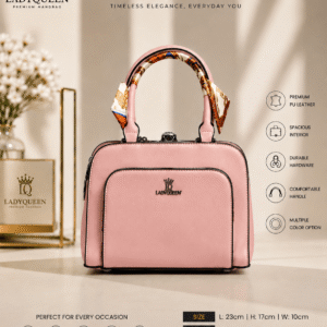 Premium Imported Leather Satchel Handbag with