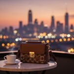 Mk Printed satchel