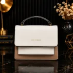 White handbag